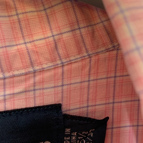 Pink Ralph Lauren Button Down Size 15 1/2 - Picture 4 of 6